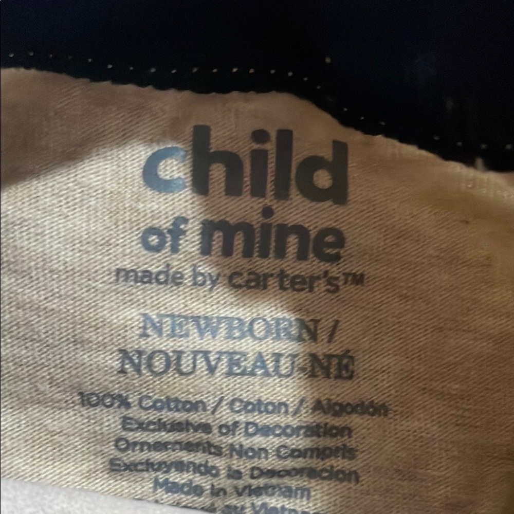 Child of Mine Maroon and Navy Kids Matching Set - Picture 6 of 6